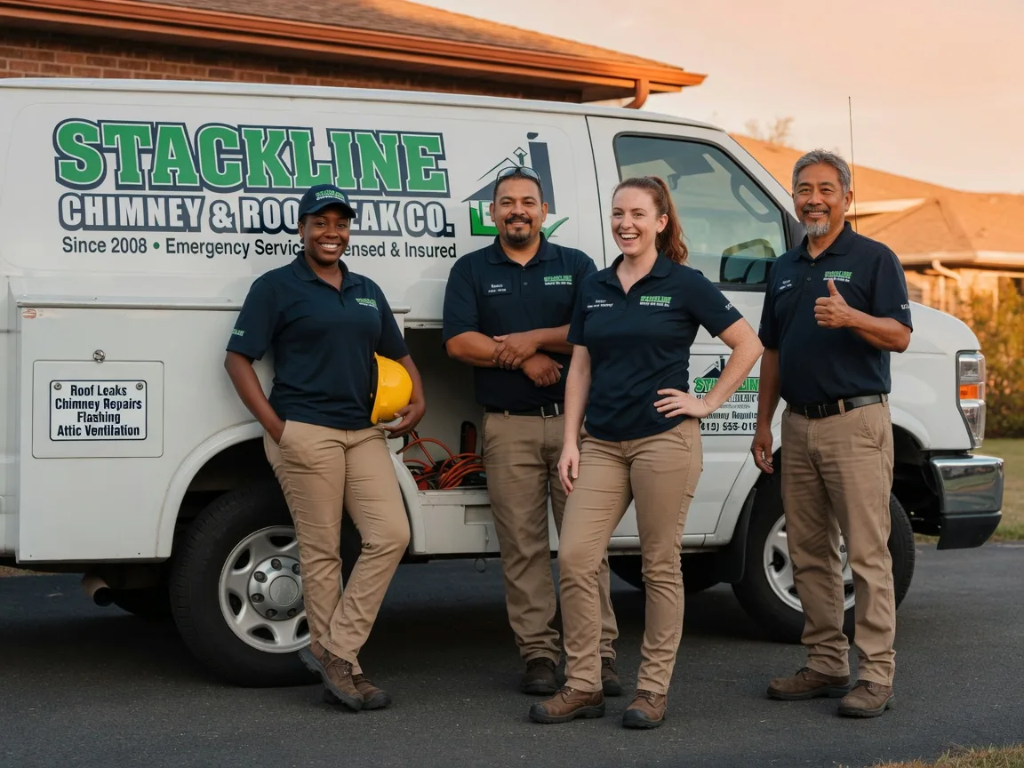 Chimney flashing repair company in Freeman, VA